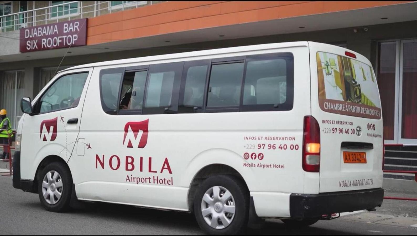 Nobila Airport Hotel Cotonou Kültér fotó
